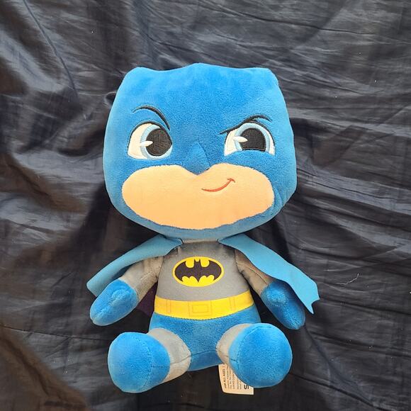Kohl's Cares /DC Comic Bat Man Plush  9" Sitting - Picture 1 of 4